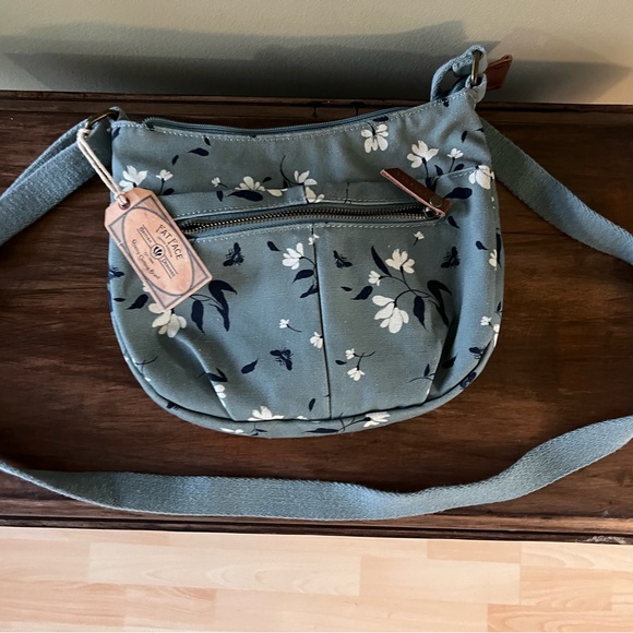 Cath Kidston Handbags - Cath Kidston Blue Floral Crossbody Bag